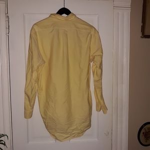 Ralph Lauren Yarmouth Yellow Oxford Shirt. Size 15 1\2  33. Great Used Condition